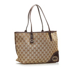 Gucci GG Canvas New Britt Tote (SHG-35626)