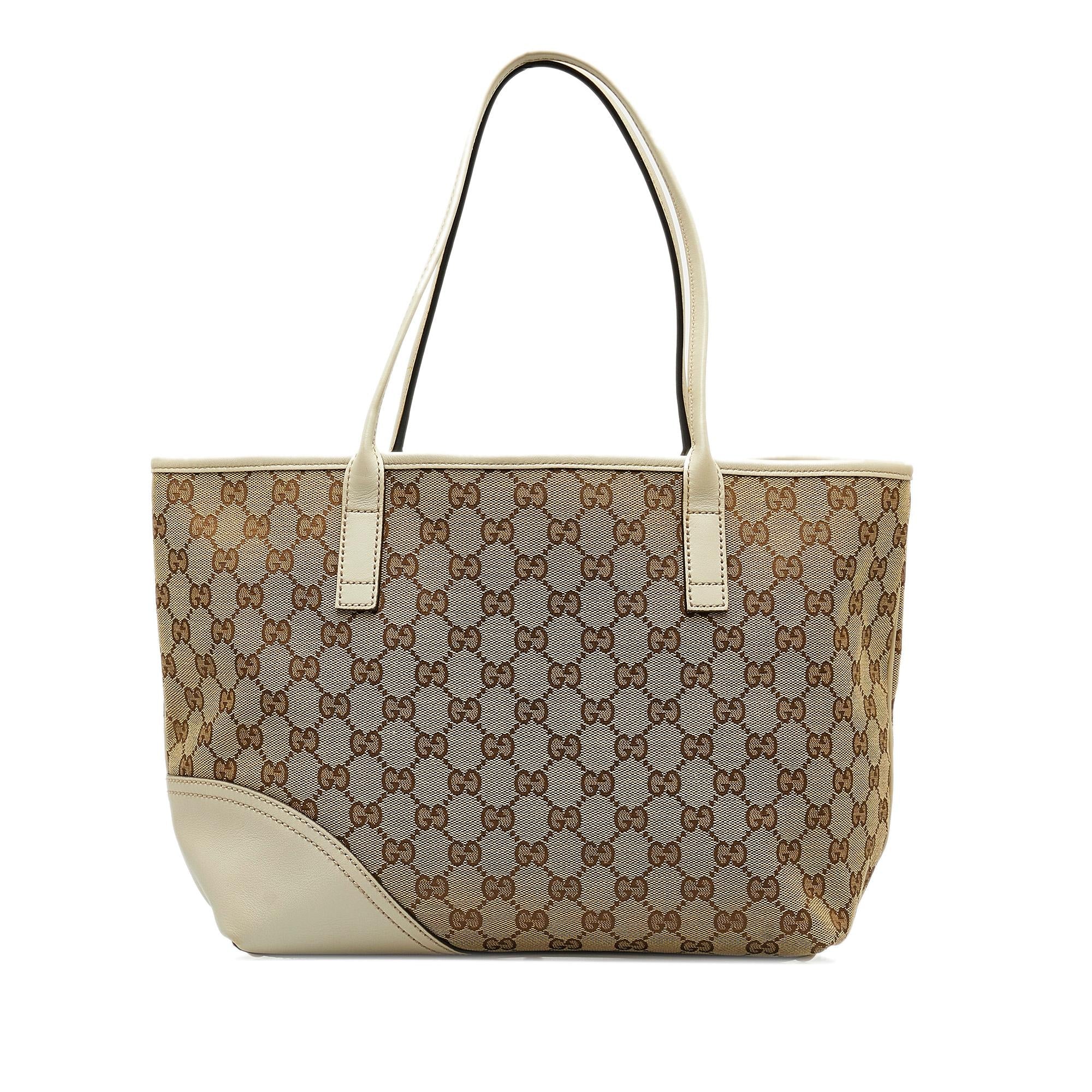 Gucci GG Canvas New Britt Tote (SHG-C4oQ72)