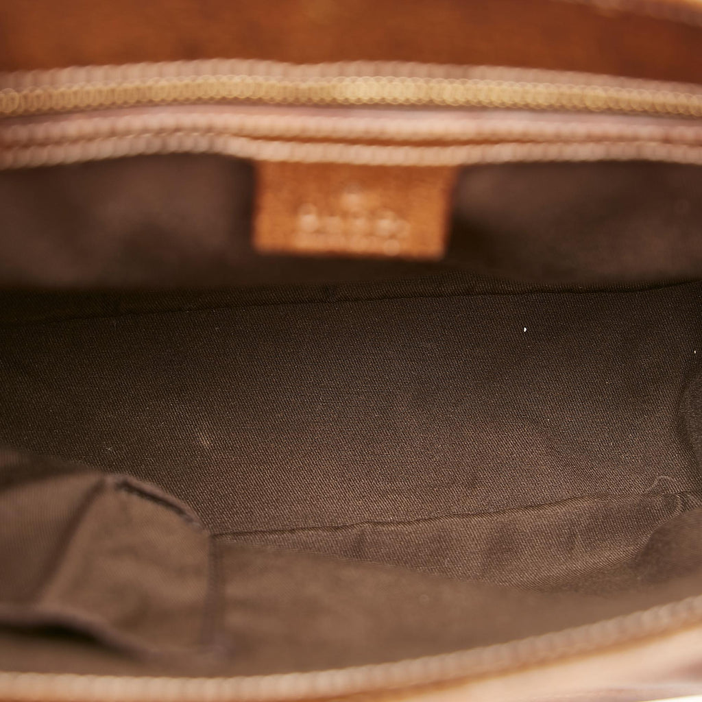 Gucci GG Canvas New Jackie Handbag (SHG-26352)