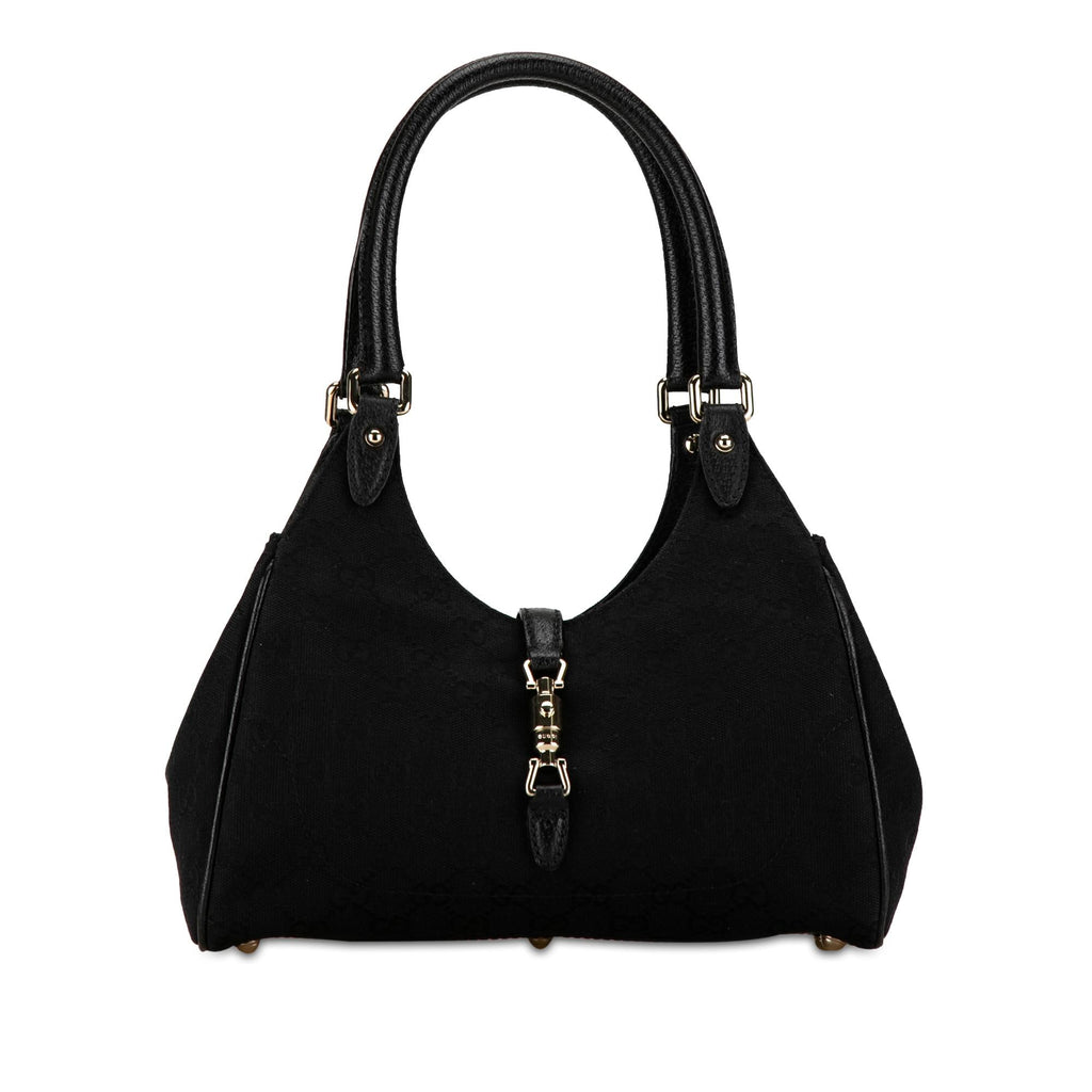Gucci GG Canvas New Jackie Handbag (SHG-jp7WDZ)