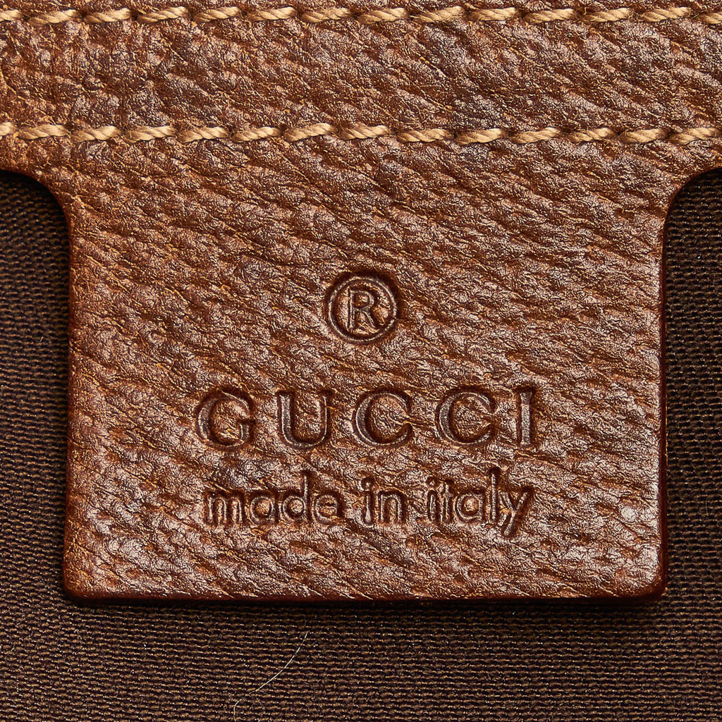 Gucci GG Canvas New Jackie Shoulder Bag (SHG-33247)