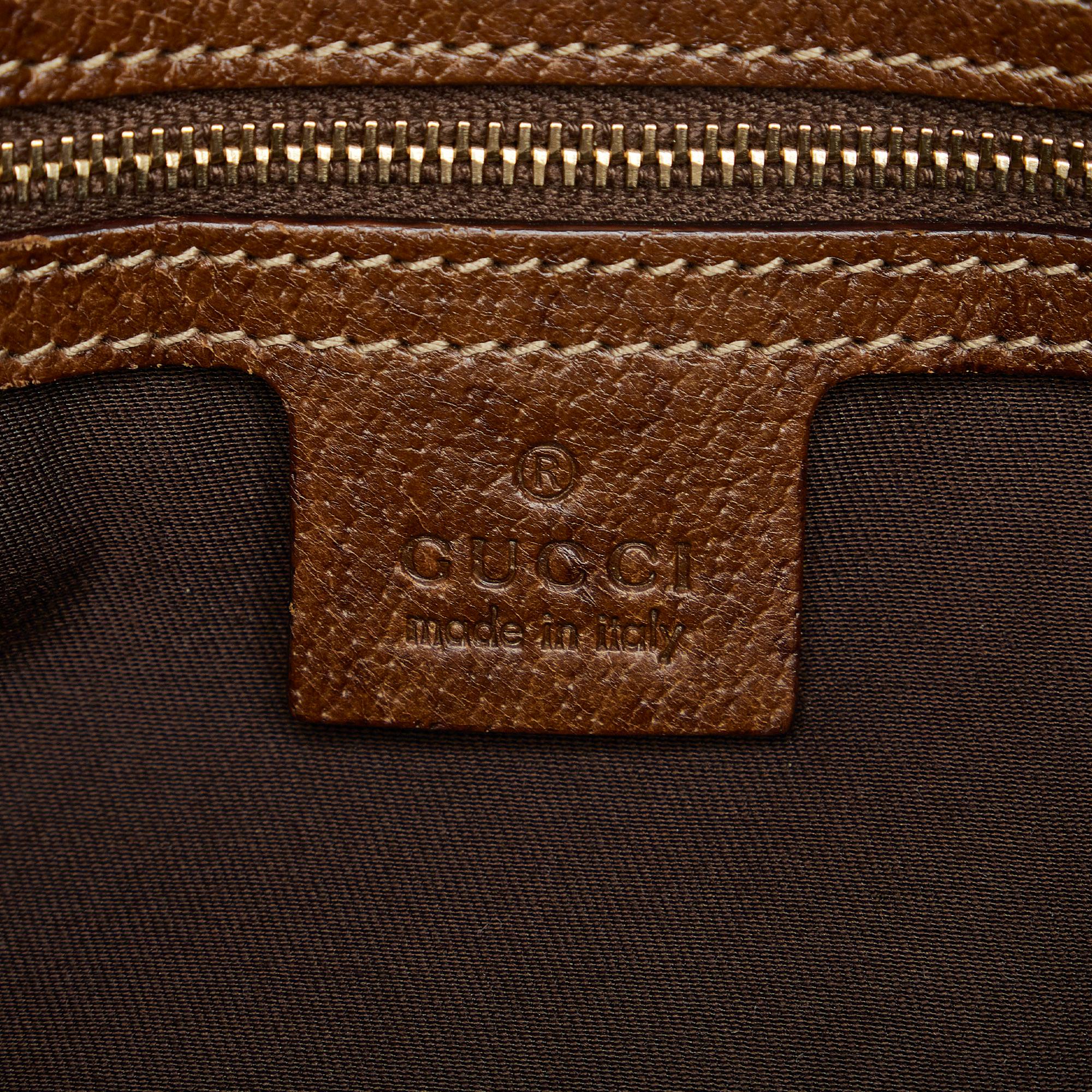 Gucci GG Canvas New Jackie Shoulder Bag (SHG-tvpwSB)