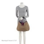 Gucci GG Canvas New Ladies Web Large Hobo (SHF-AhPj8g)