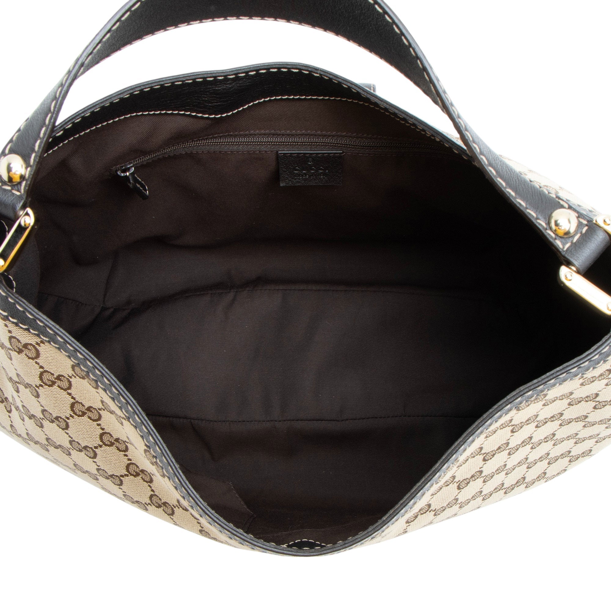 Gucci GG Canvas New Ladies Web Large Hobo (SHF-KEb6Ji)