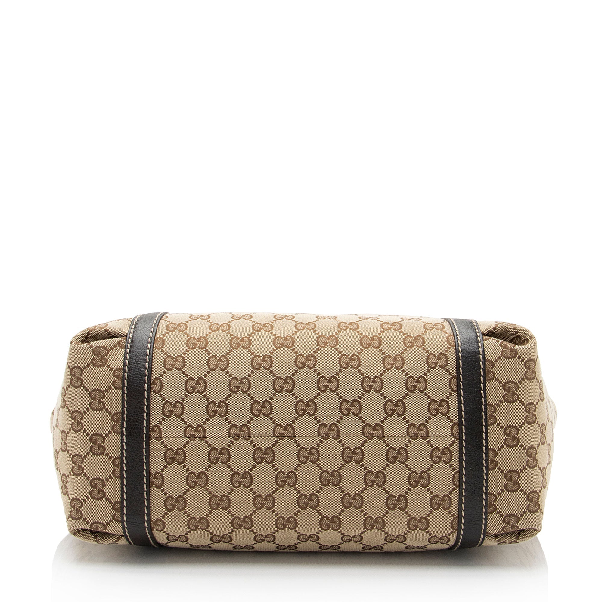 Gucci GG Canvas New Ladies Web Small Tote (SHF-eiujZp)