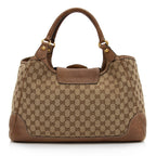 Gucci GG Canvas New Pelham Large Tote (SHF-SSf5gP)