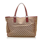 Gucci GG Canvas O-Ring Tote (SHG-qkTvWM)