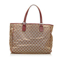 Gucci GG Canvas O-Ring Tote (SHG-qkTvWM)