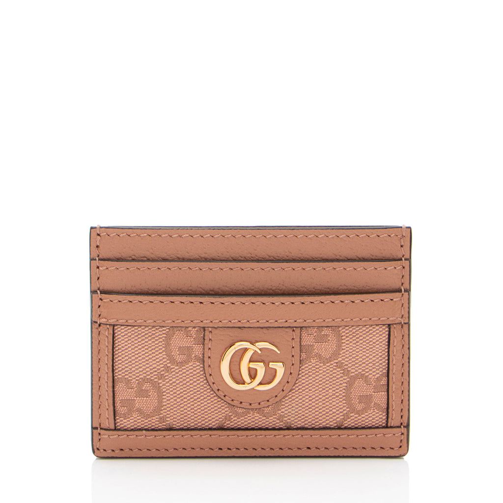 Gucci GG Canvas Ophidia Card Holder (SHF-4nwTts)