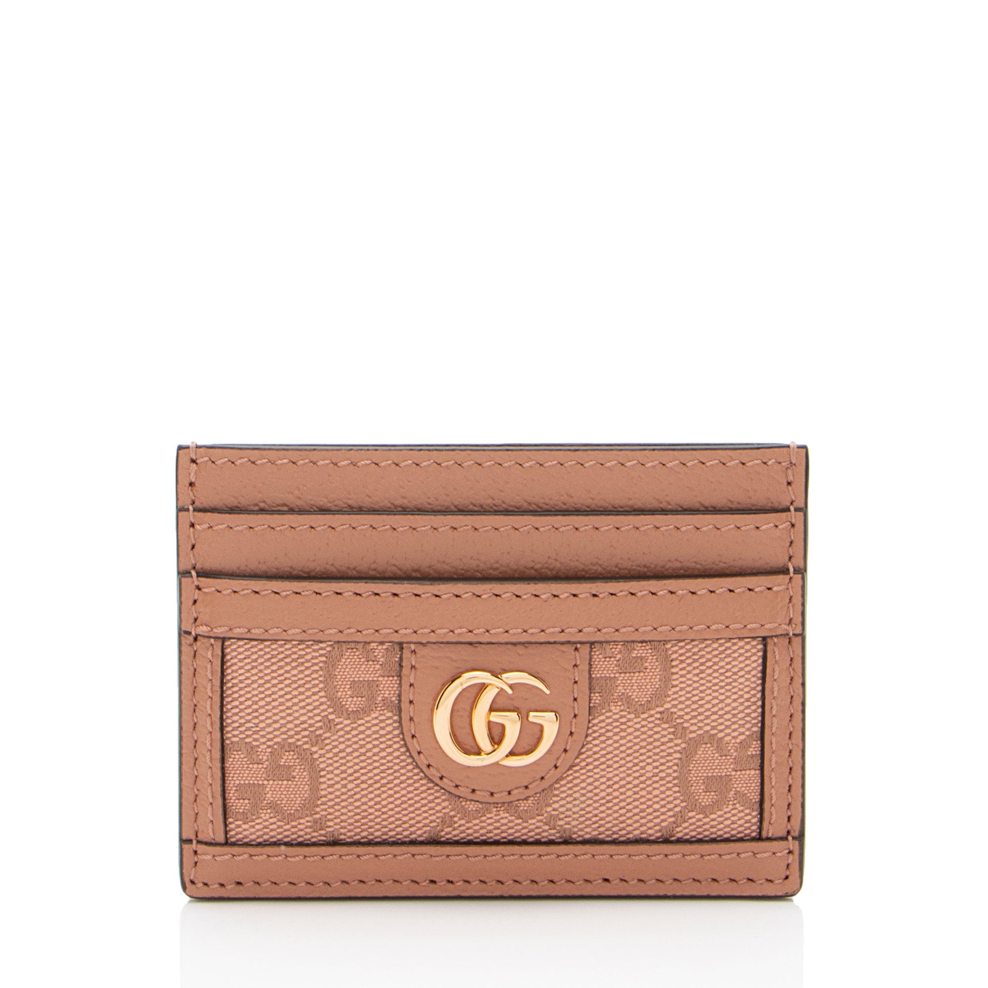 Gucci GG Canvas Ophidia Card Holder (SHF-4nwTts)