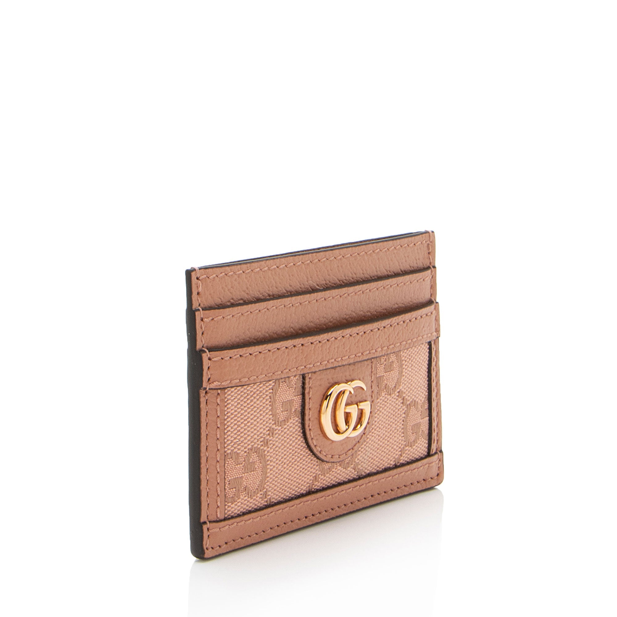 Gucci GG Canvas Ophidia Card Holder (SHF-4nwTts)