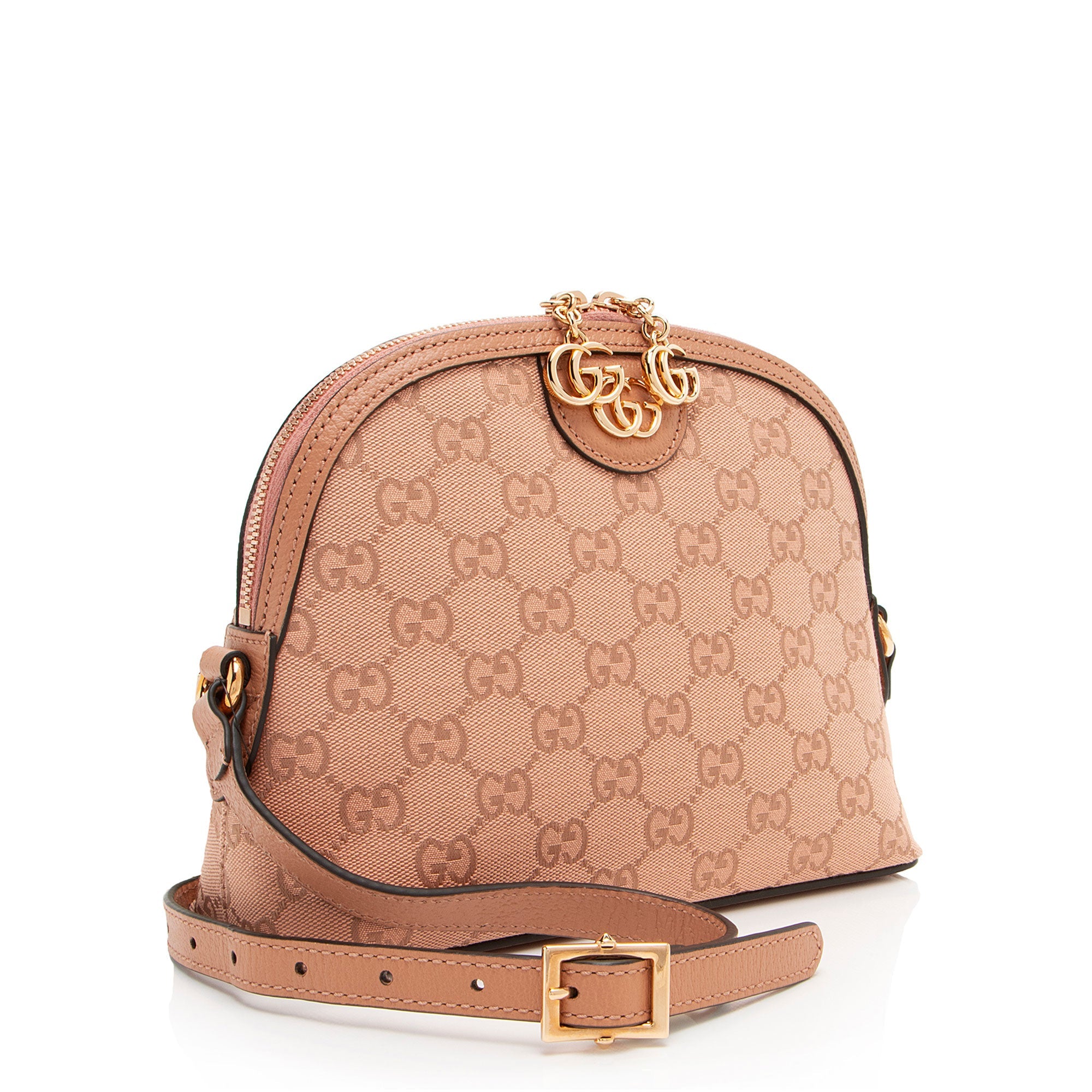 Gucci GG Canvas Ophidia Dome Small Shoulder Bag
