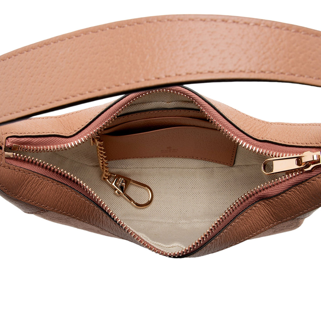 Gucci GG Canvas Ophidia Half Moon Mini Hobo (SHF-1rDKVw)