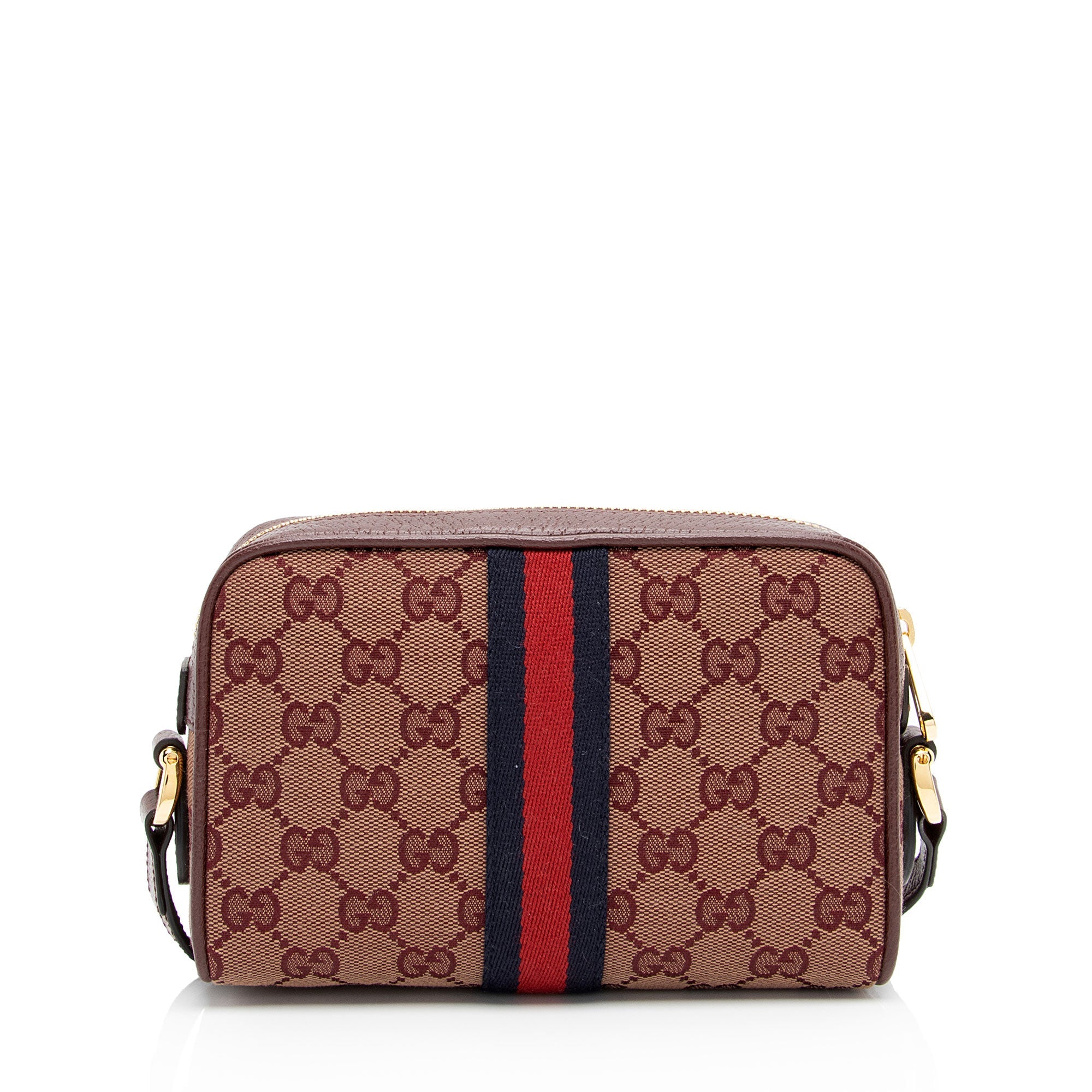 Gucci GG Canvas Ophidia Mini Shoulder Bag (SHF-xkp3mR)