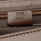 Gucci GG Canvas Padlock Top Handle Train Case (SHF-3uBuOE)