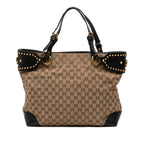 Gucci GG Canvas Patti Stud Tote