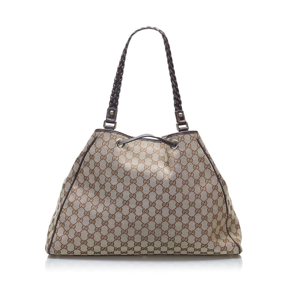 Gucci GG Canvas Peggy Tote (SHG-WItI8D)