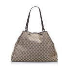 Gucci GG Canvas Peggy Tote (SHG-WItI8D)