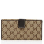 Gucci GG Canvas Pelham Continental Wallet