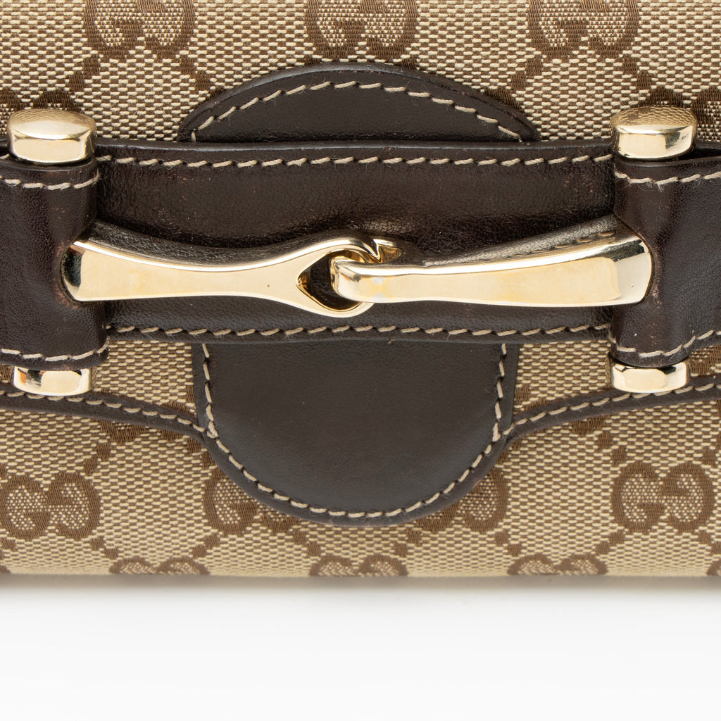 Gucci GG Canvas Pelham Continental Wallet