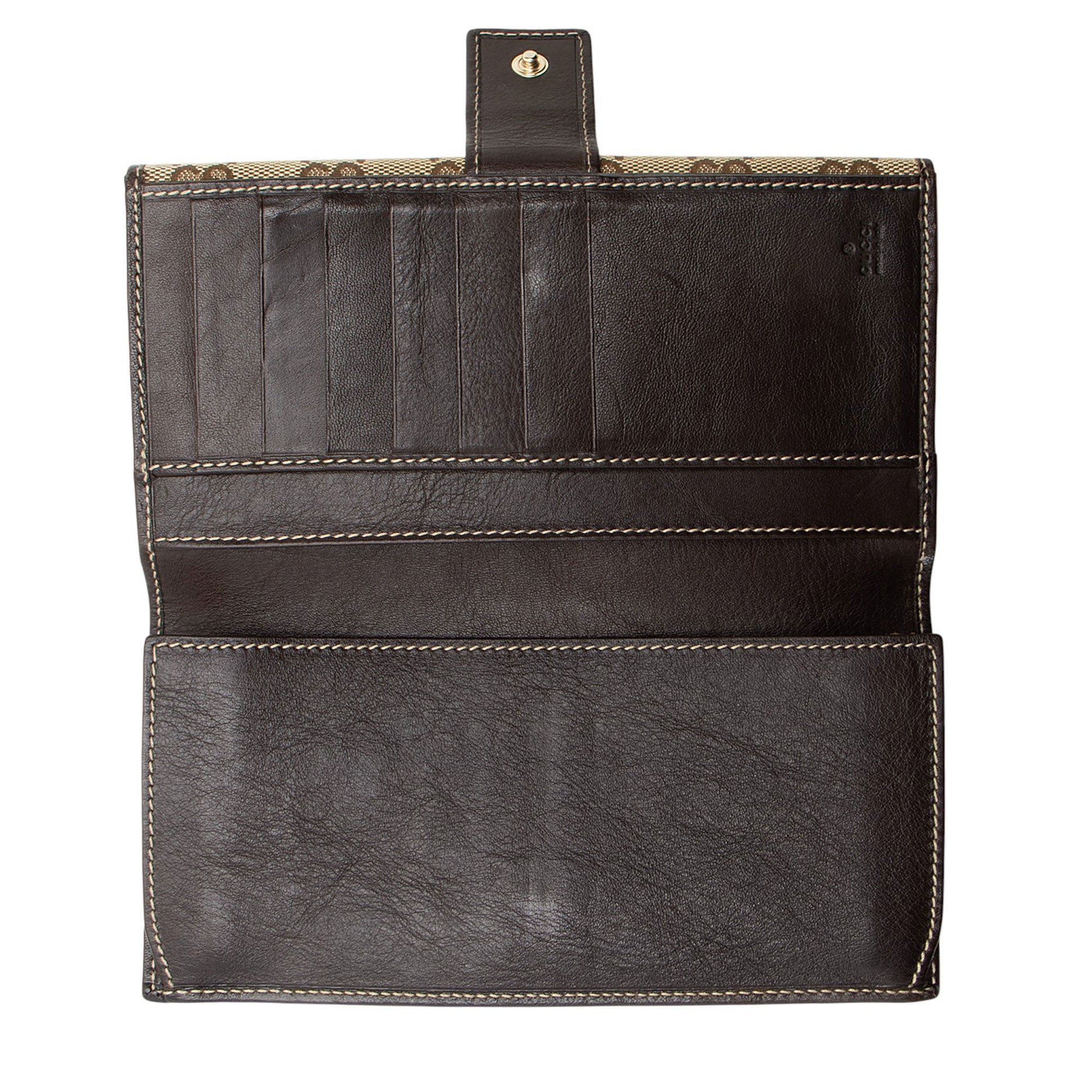 Gucci GG Canvas Pelham Continental Wallet