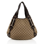 Gucci GG Canvas Pelham Medium Shoulder Bag (SHF-18596)