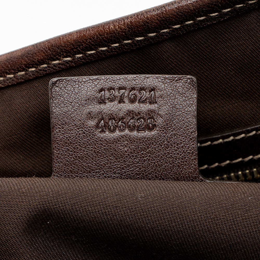 Gucci GG Canvas Pelham Medium Shoulder Bag (SHF-18596)