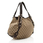 Gucci GG Canvas Pelham Medium Shoulder Bag (SHF-18596)