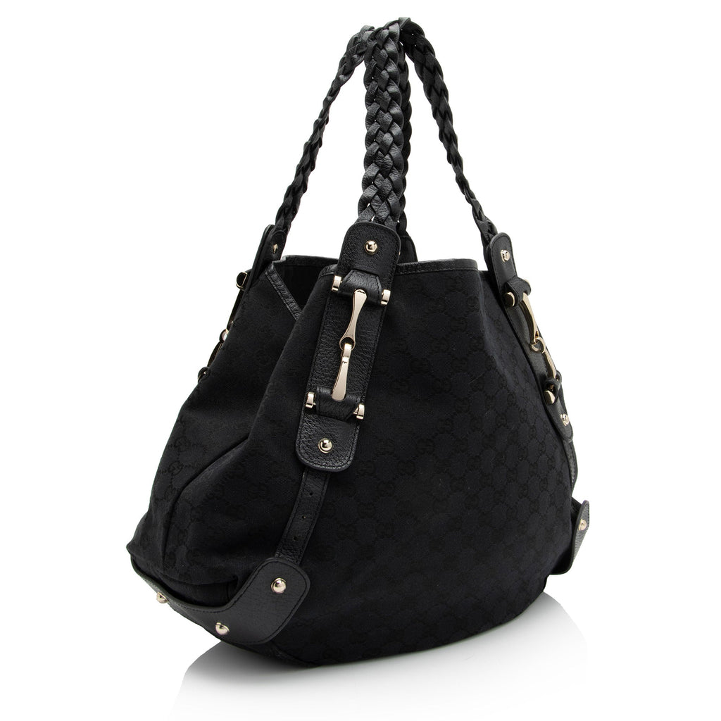 Gucci GG Canvas Pelham Medium Shoulder Bag (SHF-NIzX5t)