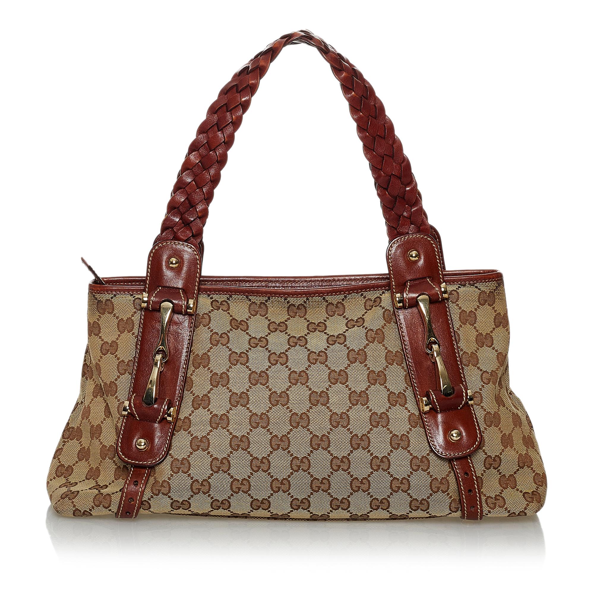 Gucci GG Canvas Pelham Shoulder Bag (SHG-28303)