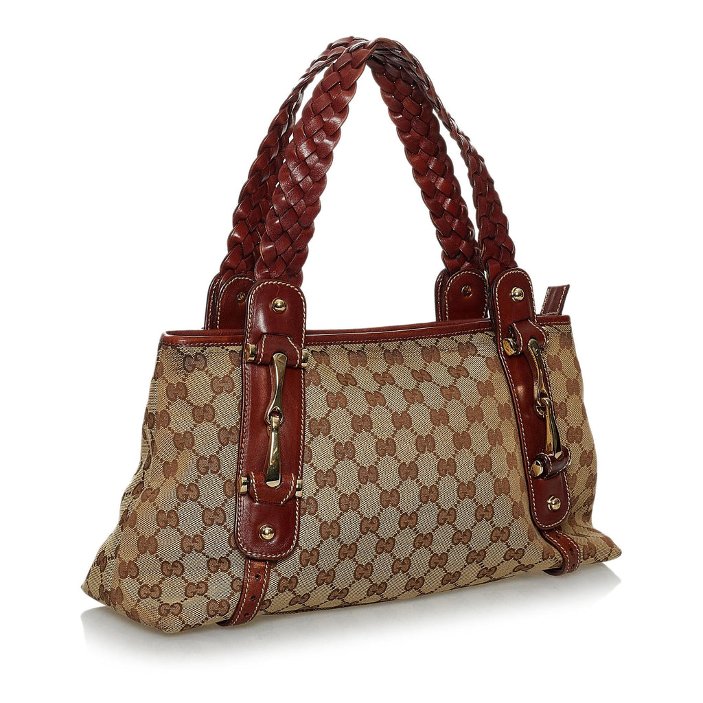 Gucci GG Canvas Pelham Shoulder Bag (SHG-28303)
