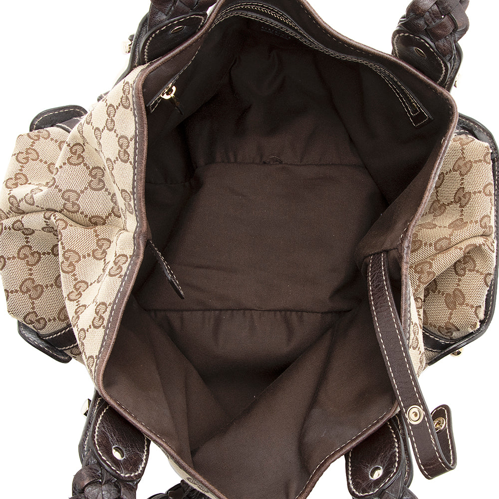 Gucci GG Canvas Pelham Small Shoulder Bag - FINAL SALE (SHF-20161)
