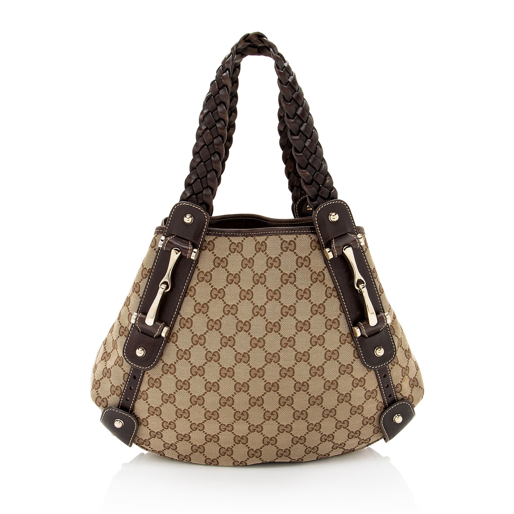 Gucci GG Canvas Pelham Small Shoulder Bag (SHF-HW7KzX)