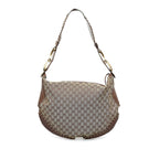 Gucci GG Canvas Pelham Studded Hobo Bag (SHG-w72l4p)