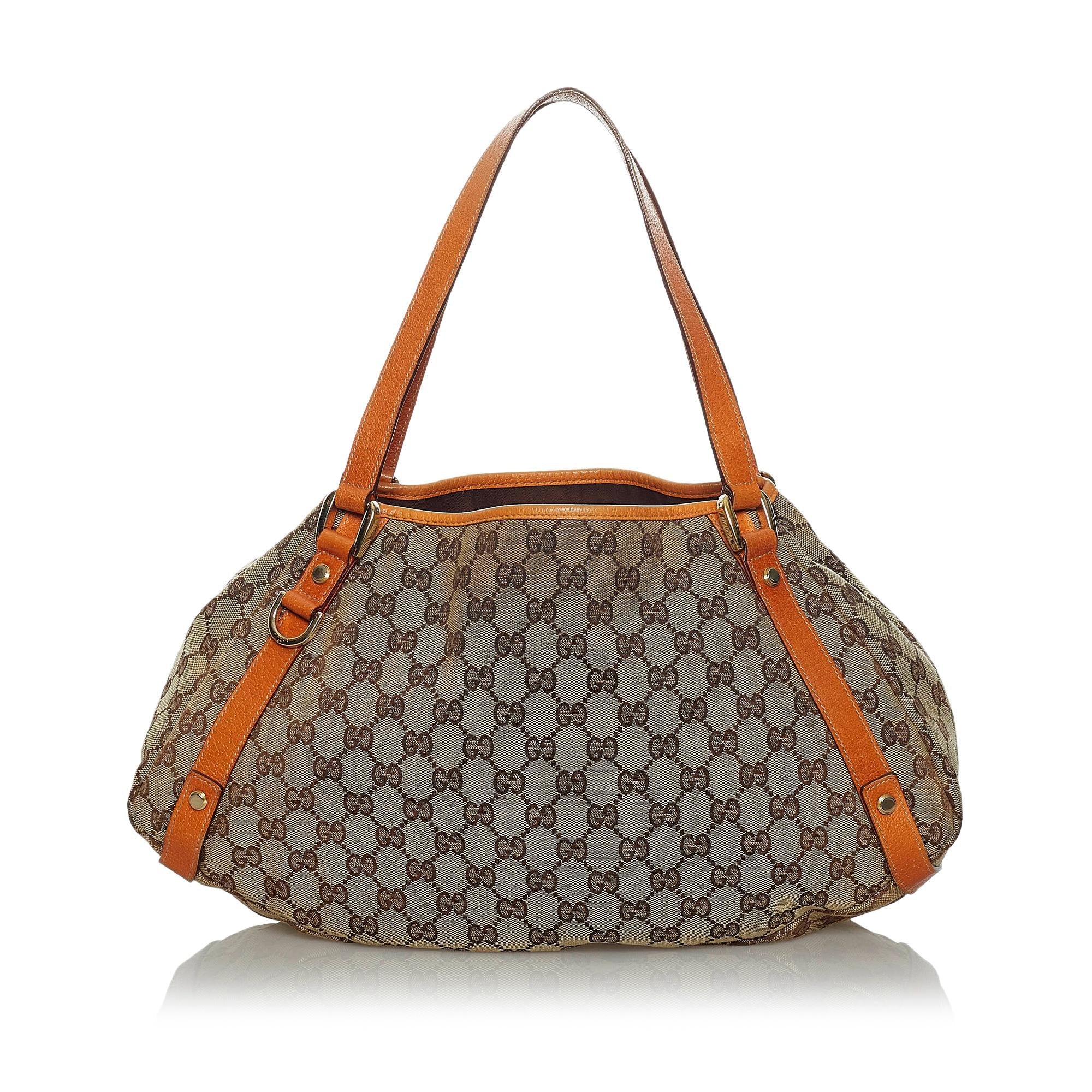 Gucci GG Canvas Pelham Tote Bag (SHG-33896)