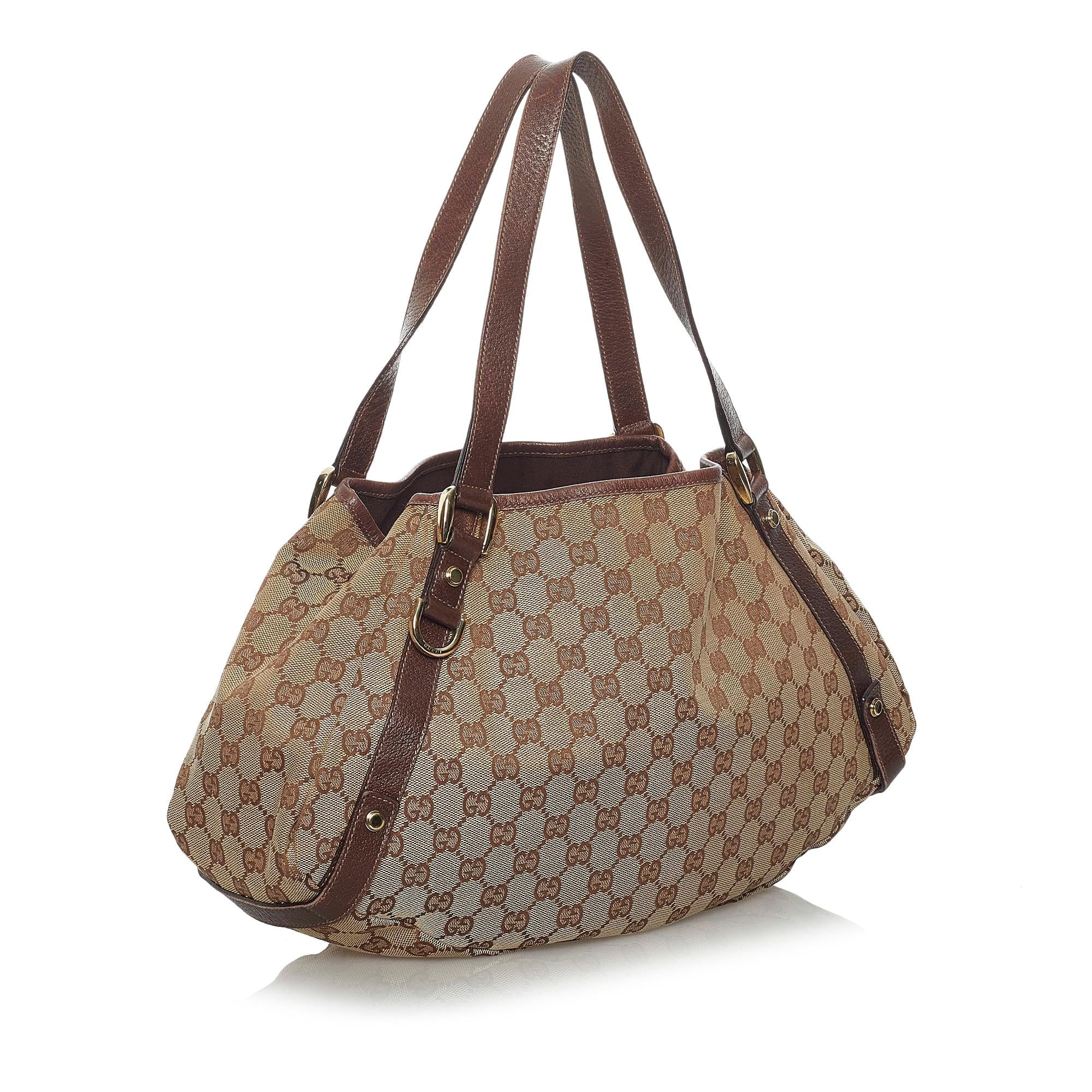 Gucci GG Canvas Pelham Tote Bag (SHG-33900)