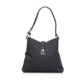 Gucci GG Canvas Piston Shoulder Bag (SHG-UpkBKi)