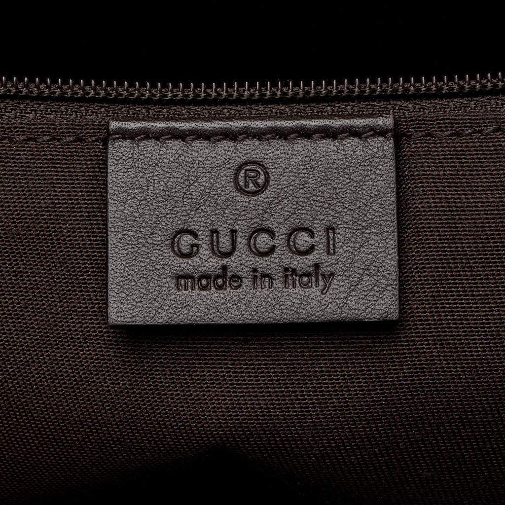 Gucci GG Canvas Pleated Medium Tote
