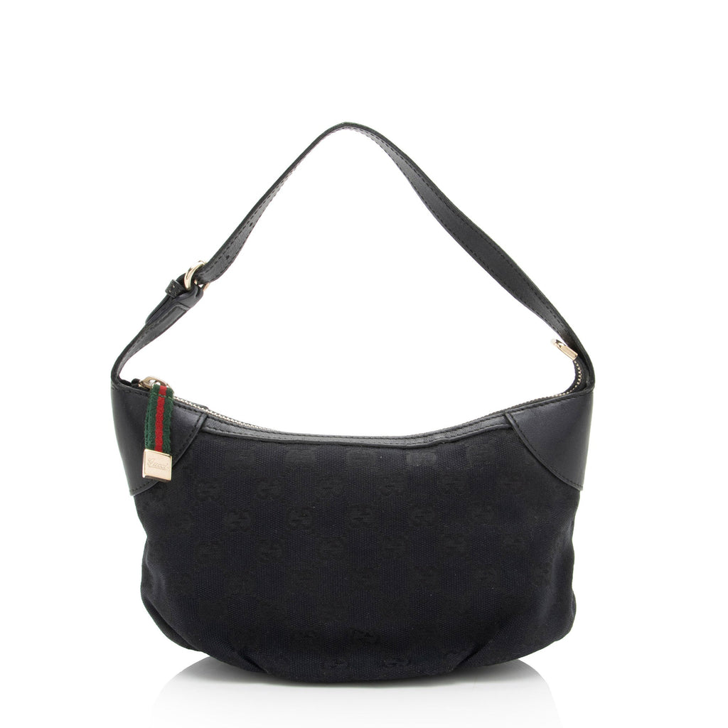 Gucci GG Canvas Pochette (SHF-4m4QYq)