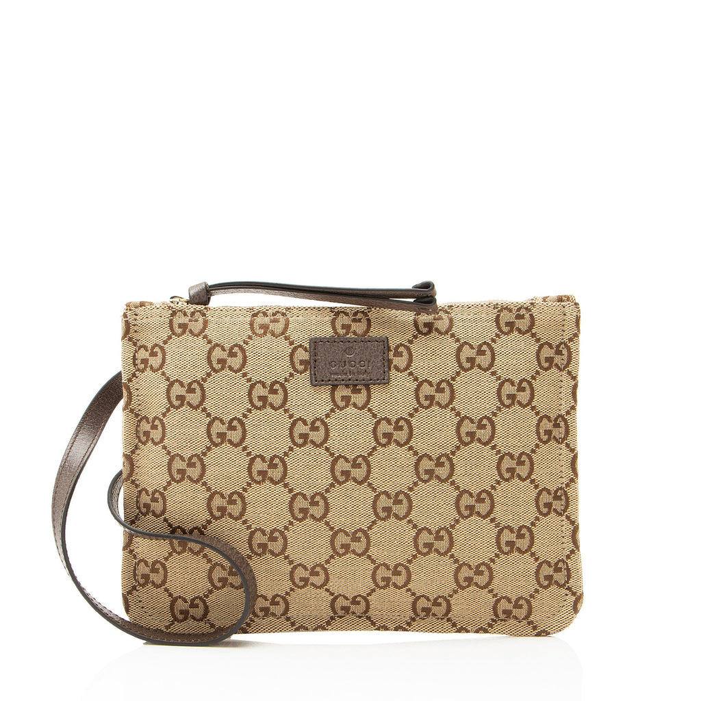 Gucci GG Canvas Zip Pochette
