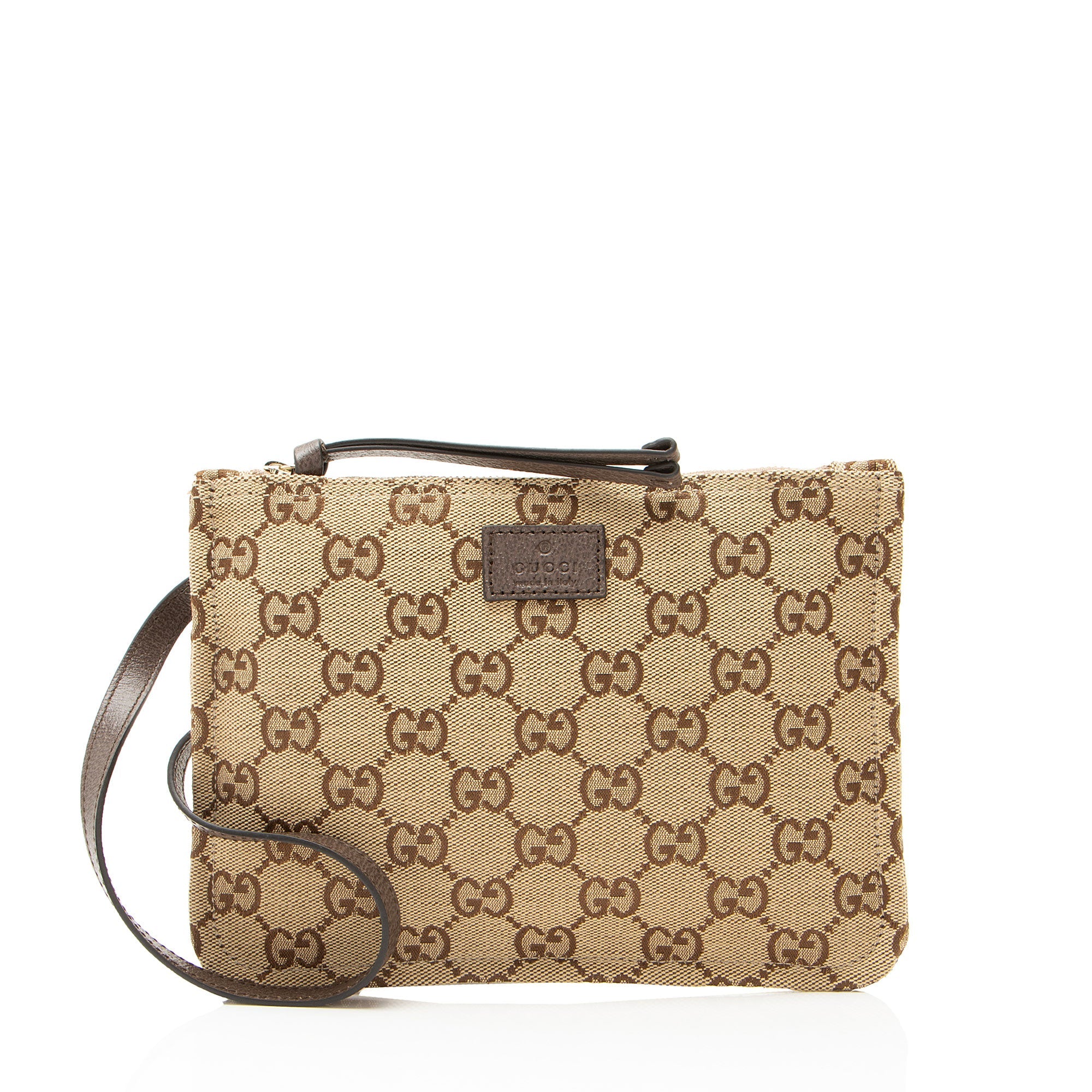 Gucci GG Canvas Zip Pochette
