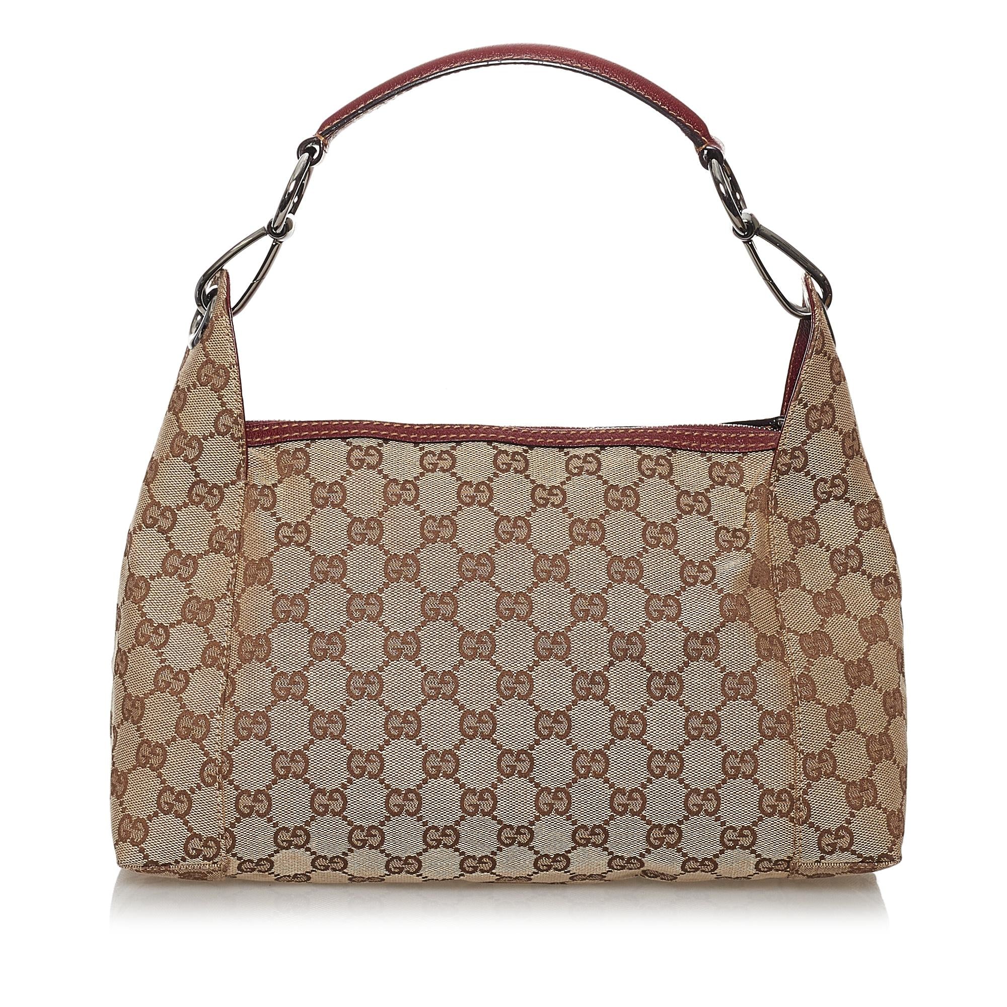 Gucci GG Canvas Pop Hobo Bag (SHG-29872)