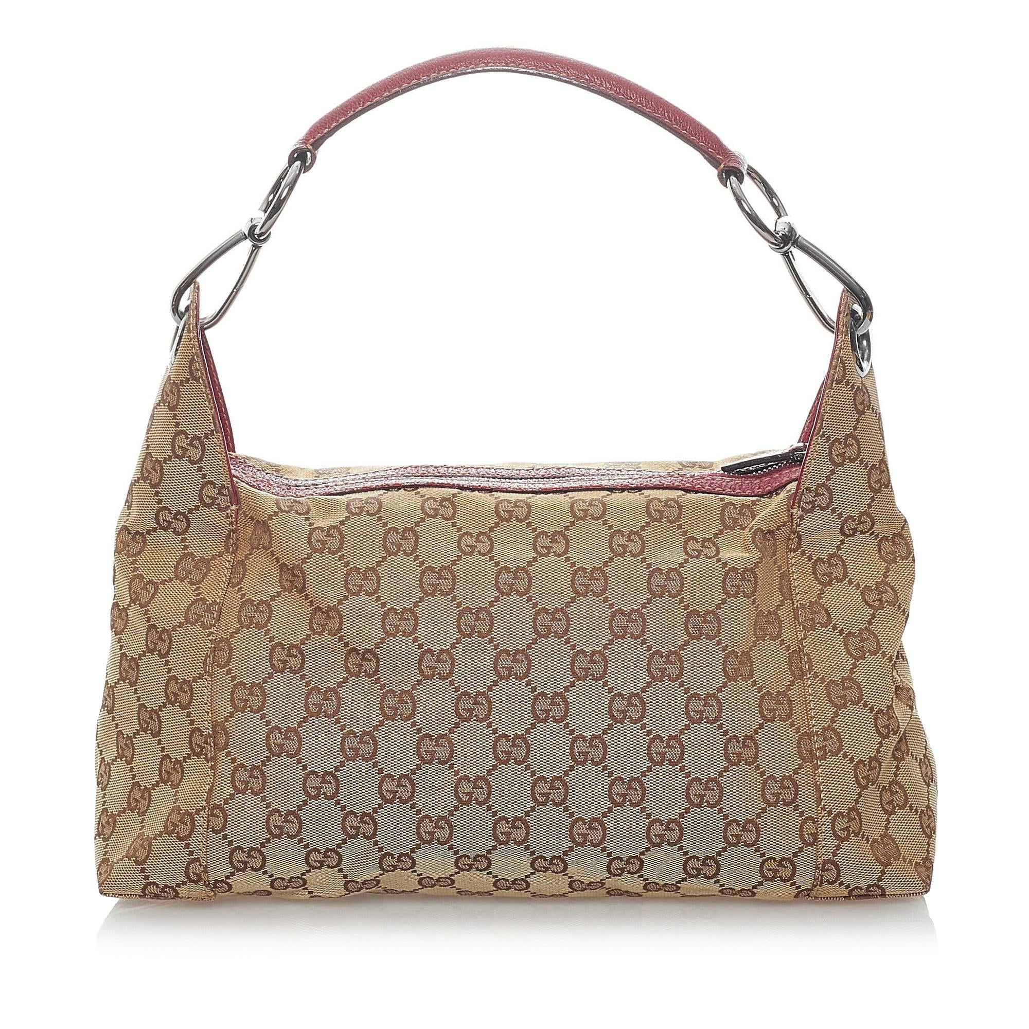Gucci GG Canvas Pop Hobo Bag (SHG-30412)