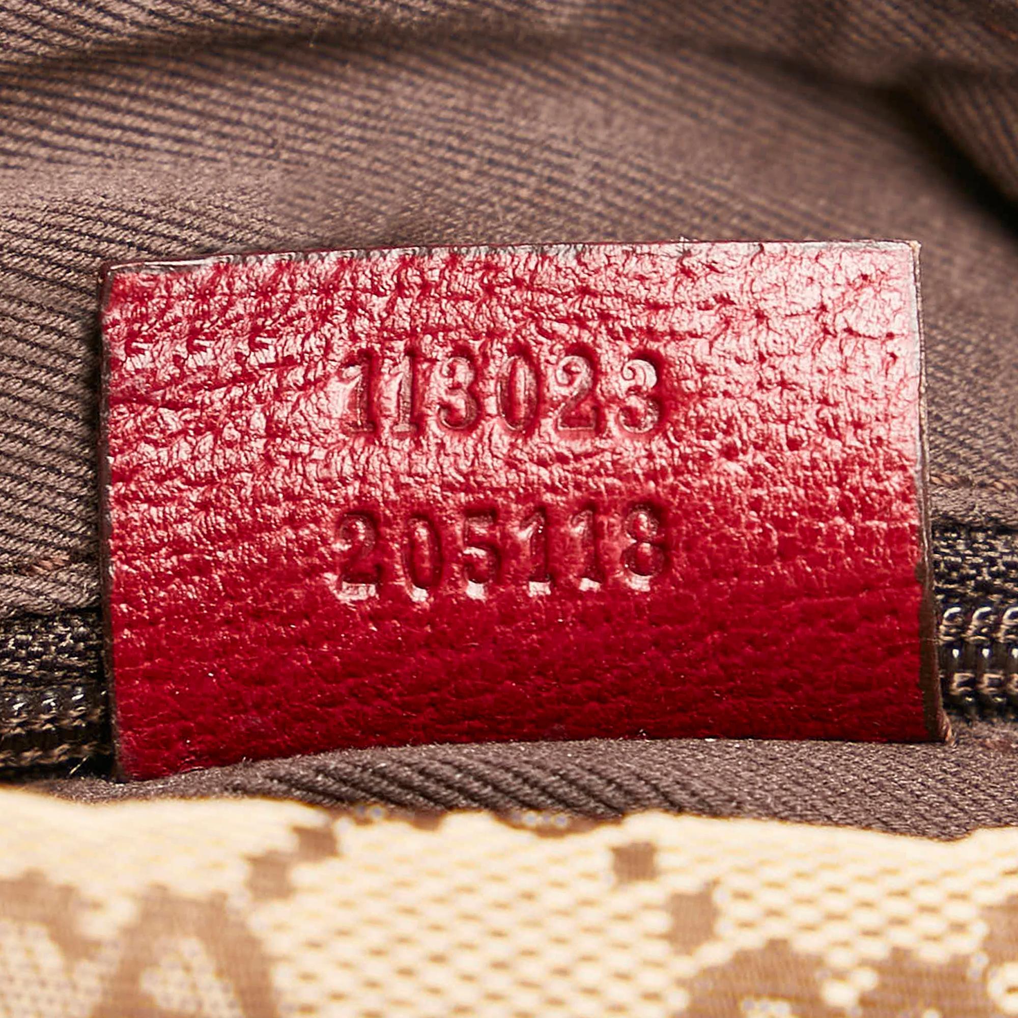 Gucci GG Canvas Pop Hobo Bag (SHG-30412)