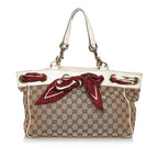Gucci GG Canvas Positano Tote Bag (SHG-29859)