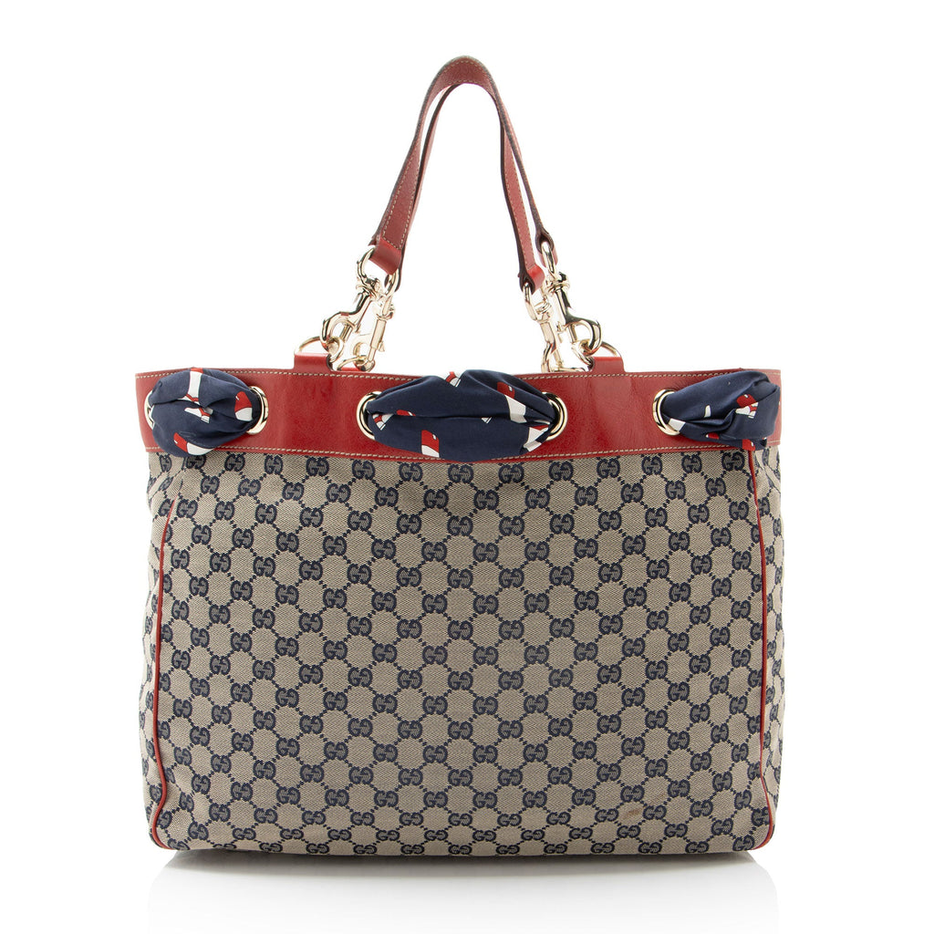 Gucci GG Canvas Positano Tote