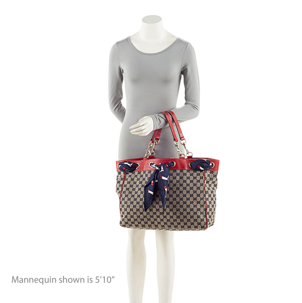 Gucci GG Canvas Positano Tote