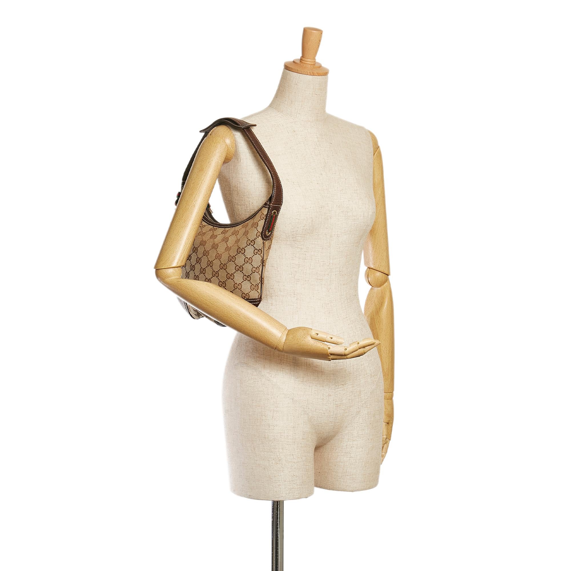 Gucci GG Canvas Princy Hobo (SHG-34949)