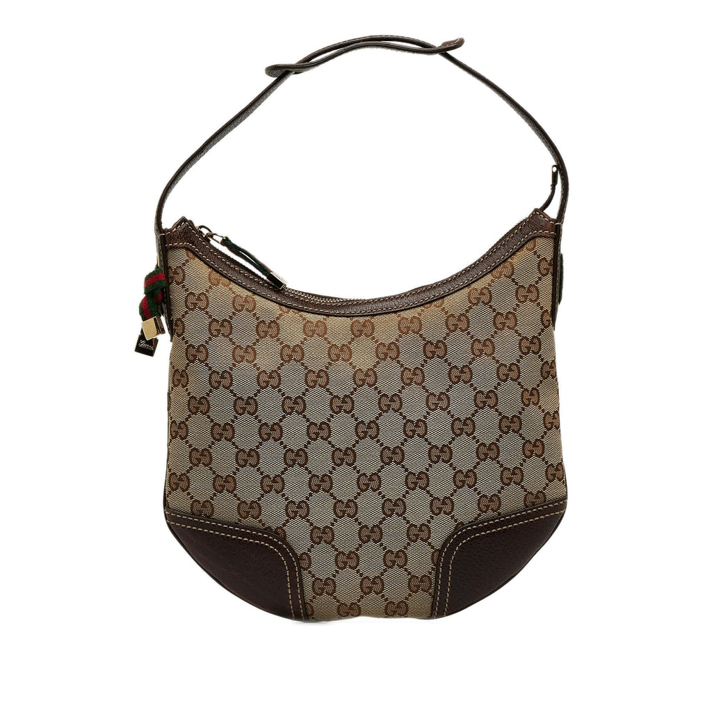 Gucci GG Canvas Princy Hobo (SHG-WmKE9X)