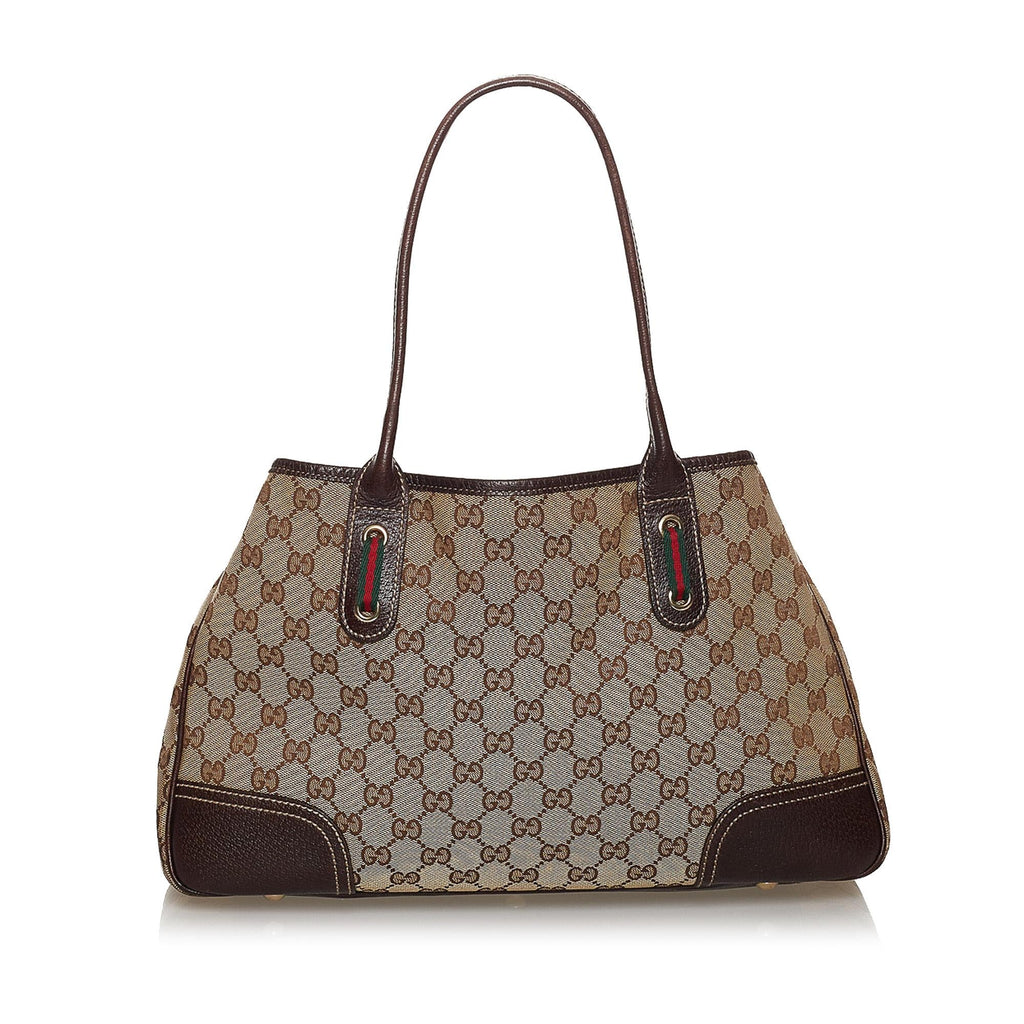Gucci GG Canvas Princy Tote Bag (SHG-30396)